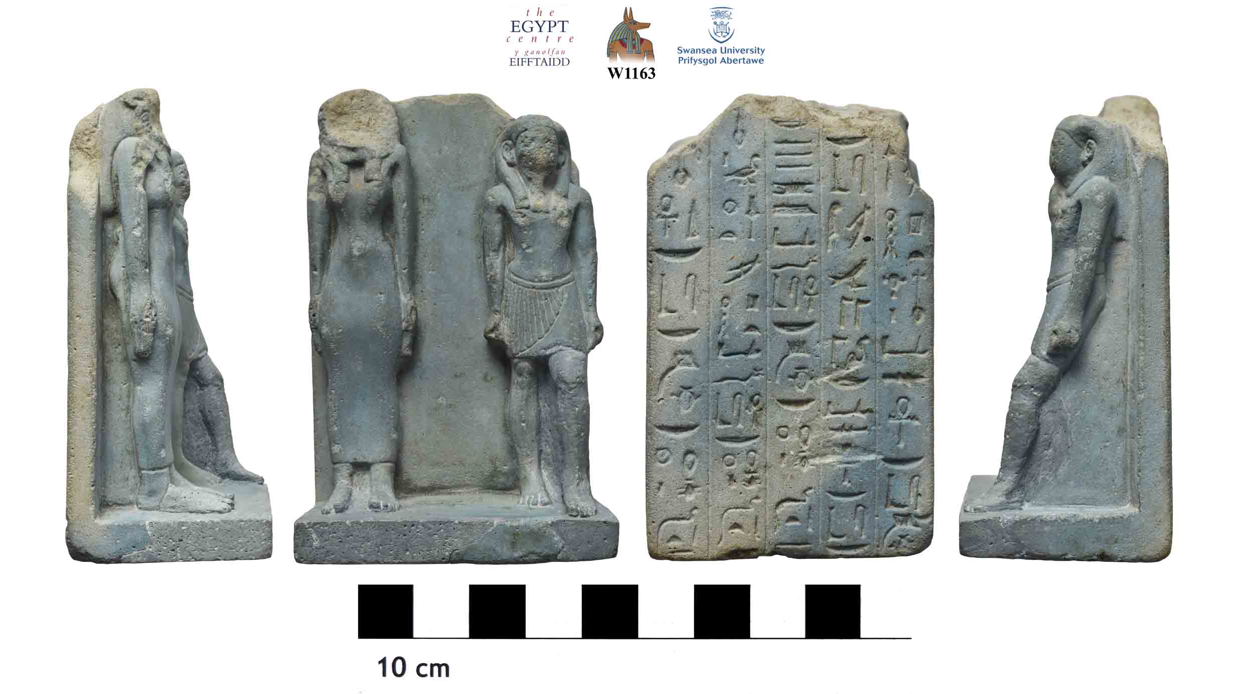 Image for: Statue of Sekhmet and Nefertum
